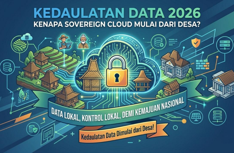 Kedaulatan Data 2026, Kenapa Sovereign Cloud Mulai dari Desa?