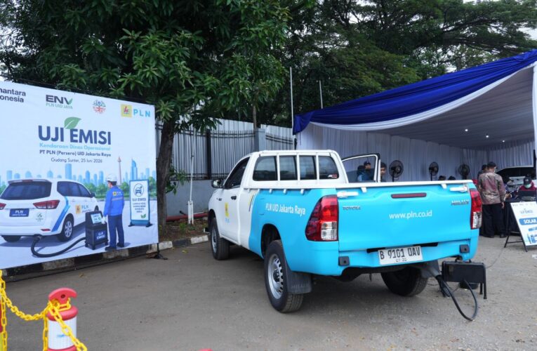 57 Kendaraan Dinas Lulus Uji Emisi, PLN UID Jakarta Raya Perkuat Operasional Ramah Lingkungan