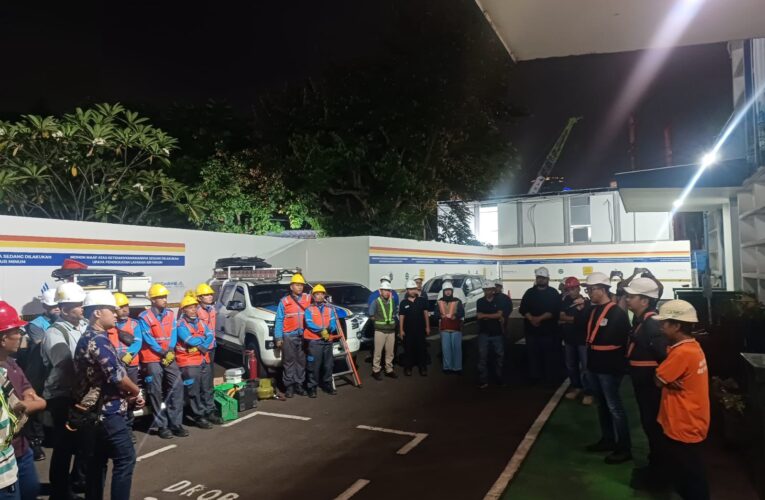 PLN Pastikan Pasokan Listrik Tetap Lancar Saat Pemeliharaan Gardu Listrik PAM Jaya