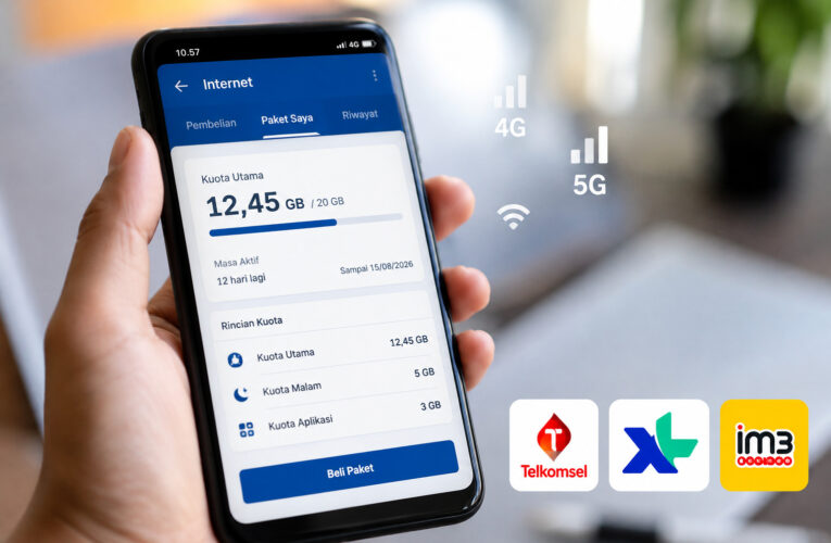 Cara Mengaktifkan Kuota Internet Rollover Telkomsel, XL, dan Indosat