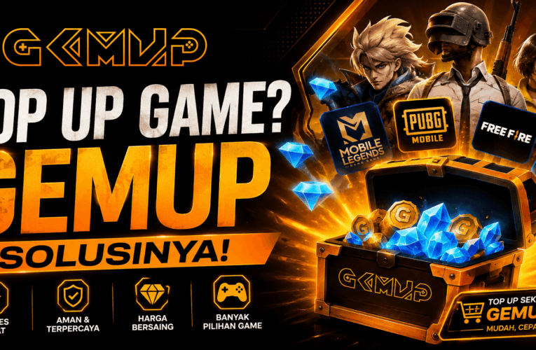 Top Up Game? GemUp Solusinya untuk Semua Game