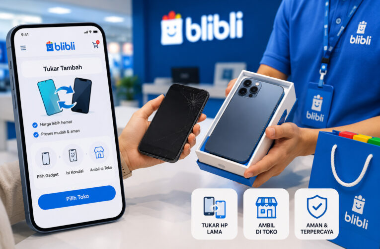 Blibli Bikin Tukar Tambah HP Lama Jadi Baru, Bisa Pesan Online dan Ambil di Toko