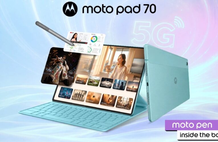 Motorola Moto Pad 70 Resmi Meluncur, Bawa Baterai 10.200 mAh dan Layar 2,5K