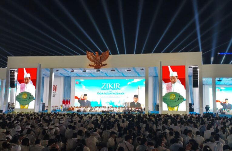 Tanpa Kedip, PLN Jaga Keandalan Listrik Zikir dan Doa Kebangsaan di Monas Berjalan Sukses