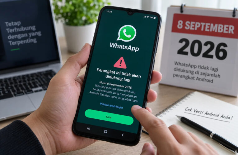 WhatsApp Mulai Setop Dukungan untuk HP Android Lama Hari Ini, Cek HP Kamu!