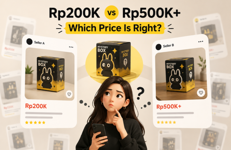 Kenapa Harga Blind Box yang Sama Bisa Beda? Ini yang Dicari Kolektor