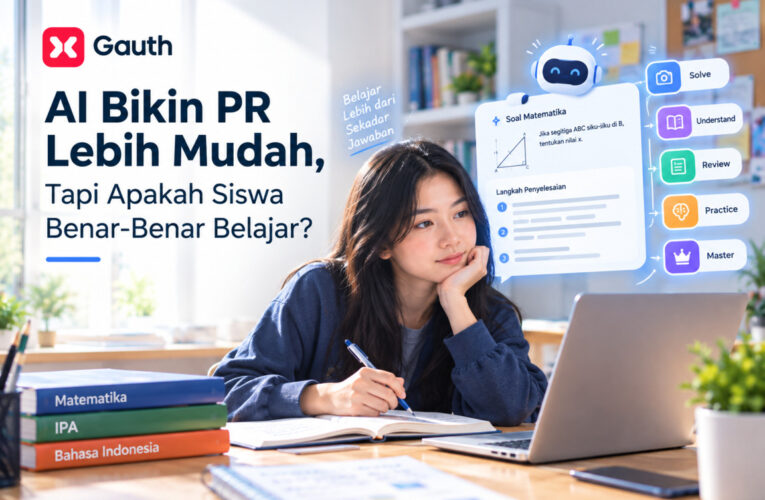 AI Bikin PR Lebih Mudah, Tapi Apakah Siswa Benar-Benar Belajar